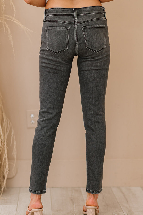 kancan jeans light black (back)