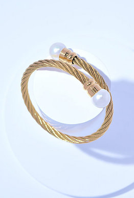 rope pearl bracelet