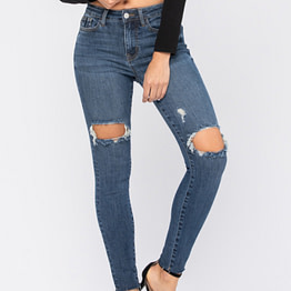 judy blue mid rise skinny jeans