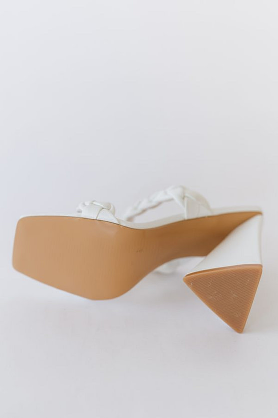 woven heels in white (bottom)